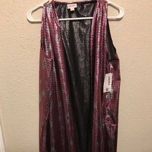 LuLaRoe full length vest